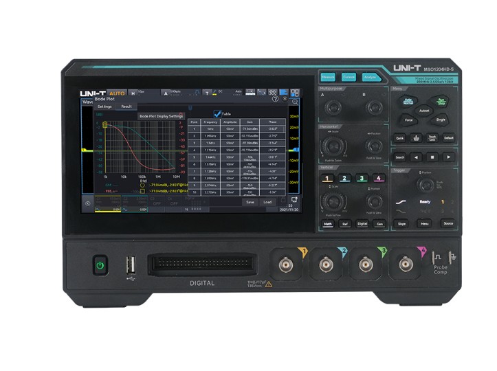 便捷式MSO1000HD 系列示波器